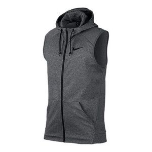 Nike Therma Swoosh Men's FullZip Sleeveless Hoodie